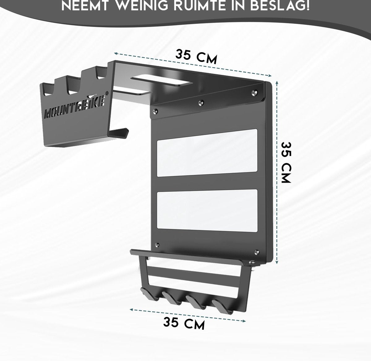 MountABike® WAVE Ophangsysteem - Zwart