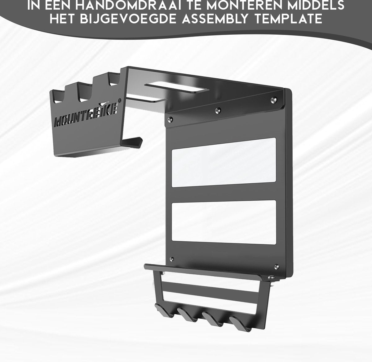 MountABike® WAVE Ophangsysteem - Zwart