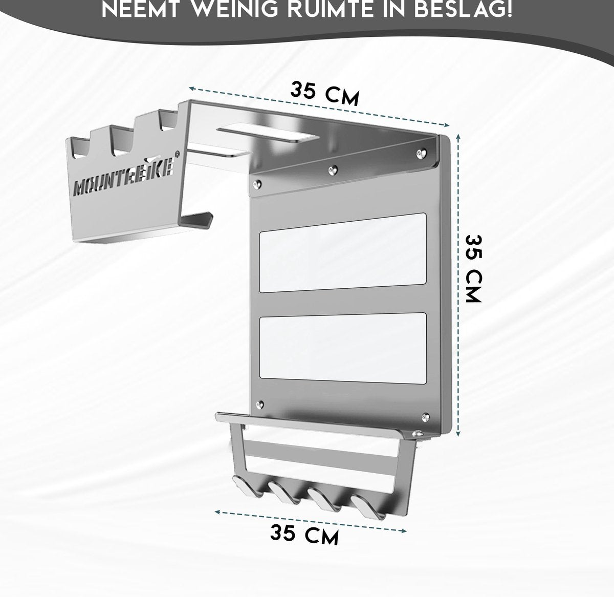 MountABike® WAVE Ophangsysteem - Antraciet